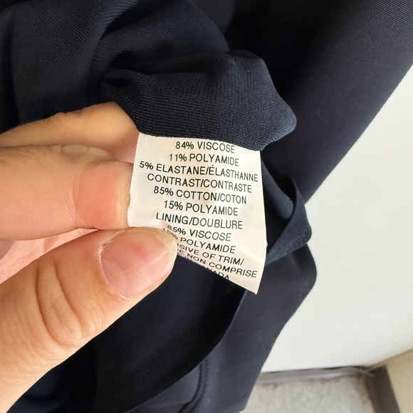 Lida Baday Black & Bronze Metallic Lace Slip Cocktail Evening Dress Women’s 10 - Picture 9 of 10